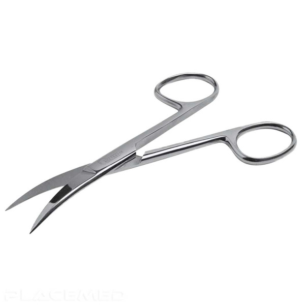 Pointed Curved Stainless Steel Scissors 14 cm - Holtex 