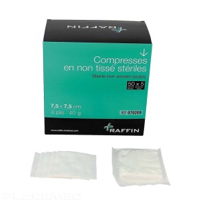 40g Non-Woven Pads - Sterile 4-Ply - Pack of 5