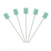 Écouvillons en Plastique - 150X4MM BOUT ETOILE EN MOUSSE SACHET DE 5