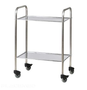 Round Tube Stainless Steel Trolley - CARINA