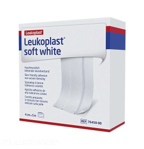 Pansements pour Petites Plaies Leukoplast Soft White - Haute Tolérance Cutanée