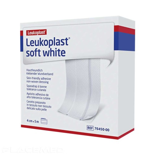 Pansements pour Petites Plaies Leukoplast Soft White - 5 M X 4cm