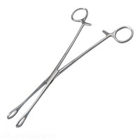 Straight Foerster Forceps 24 cm - Reliable Gynecological and Obstetric Tool