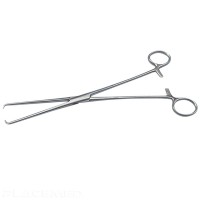 Straight Pozzi Forceps 24 cm - Precision Gynecological and Obstetric Tool