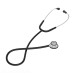 Stéthoscope Dual Pulse II - Carbone - Double Pavillon avec Bague Anti-Froid V 1218