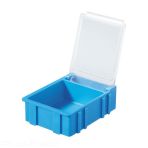 Pilulier en Boîtes à Clapets - Système de Glissières sur 4 Côtés - 42.3x57.4xH15mm - Green V 9321
