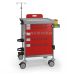 Chariot d'urgence INSAUSTI Rouge V 16