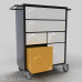 PSM Medical Trolley: Antibacterial & Customizable Care Trolley