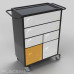 PSM Medical Trolley: Antibacterial & Customizable Care Trolley