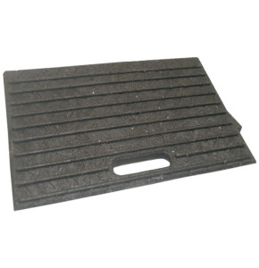 Ergonomic Rubber Ramp for Wheelchair Access