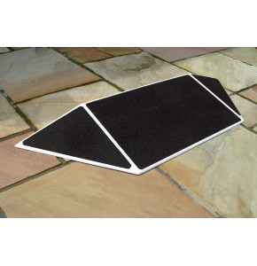 Flared Threshold Ramp for Wheelchair Access