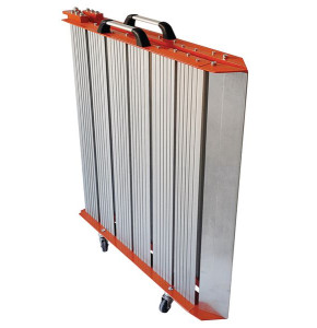 Folding Aluminum Access Ramp for ERP - Enhanced PMR Compliance