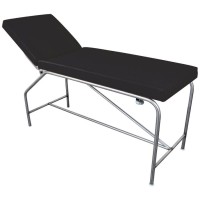 Premium Stainless Steel Examination Couch - Elegance and Safety