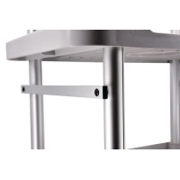 Universal Rails for ABS Medical Trolley - Versatile Accessory