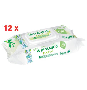 Wip'Anios Excel Disinfectant Wipes - Advanced Medical Protection