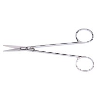Ciseaux Mayo pour bébé, courbés, 15 cm