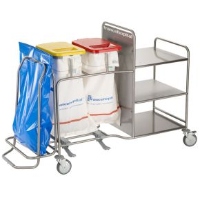 ISEO Trio A combination trolley for 2 or even 3 tasks.