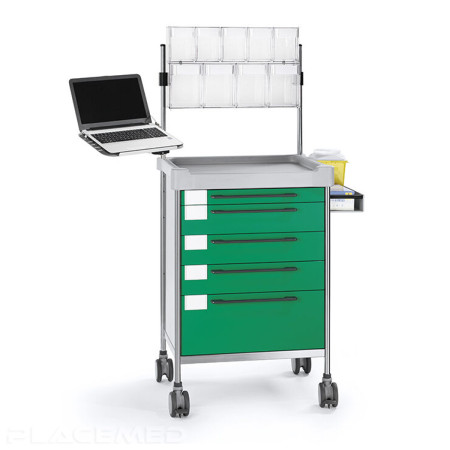 Chariot anesthésie série 300 - INSAUSTI 3611-G - 640 x 480