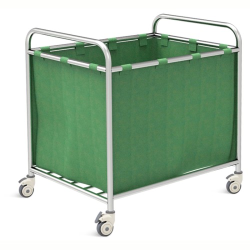 STAINLESS STEEL LAUNDRY TROLLEY - SKH040