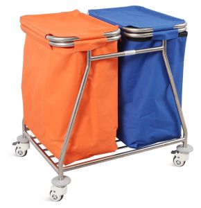 SKH040-1 STAINLESS STEEL MEDICAL DRESSING TROLLEY FOR HOSPITAL