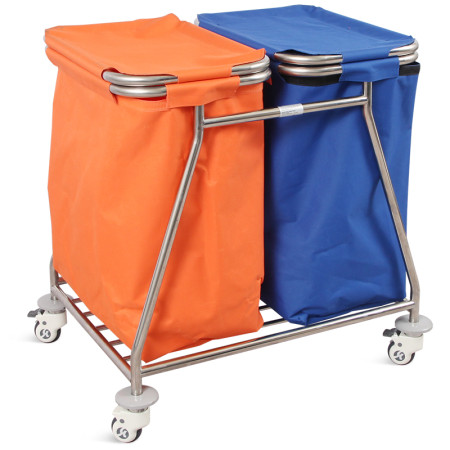 SKH040-1 STAINLESS STEEL MEDICAL DRESSING TROLLEY FOR HOSPITAL