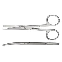 Ciseaux iridectomie droits et pointus - STILLE 9,5 cm