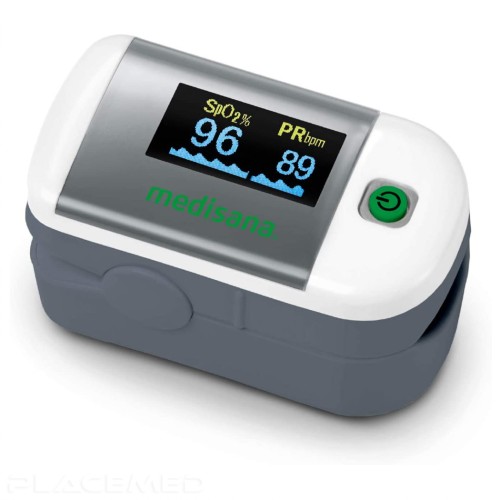 Finger pulse oximeter with OLED display 