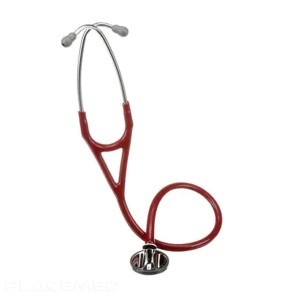 Stéthoscope de cardiologie - Tubulure bourgogne, 69 cm - Master Littmann 2163,