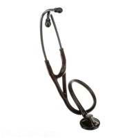 3M Littmann Master - Cardiology Stethoscope, 2176 - Smoke-finish chestpiece, black tube, 69 cm