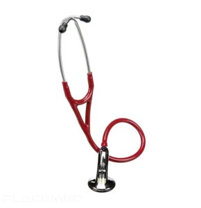 Stéthoscope électronique de marque Littmann - Modèle 3200BU 69 cm - Tubulure bourgogne
