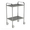 Stainless steel trolley